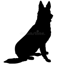 German Shepherd Silhouette Download From Over 65 Million High Quality Stock Photos Images Vectors Sign Up Dog Silhouette German Shepherd Dogs Dog Outline