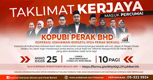 Syarikat menawarkan gaji yang kompetitif serta peluang membina kerjaya yang kukuh. Taklimat Kerjaya Koperasi Usahawan Bersatu Ipoh Perak Bhd Pubi Perak