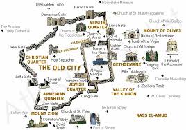 It is surrounded by a trapezoidal wall: Jerusalem Temple Mount Crystalinks