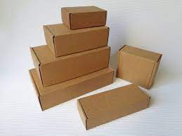 set of 6 different sample boxes blank cardboard gift packaging brown kraft card for diy projects packag box stretch wrap