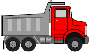Clipart Dump Truck Digitized Embroidery Designs Digital Embroidery Dump Truck