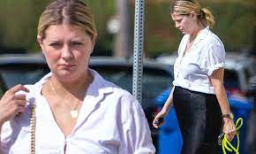 Mischa barton starred in the first three seasons of the o.c. Mischa Barton Steps Out For A Dog Walk In Long Black Skirt And White Button Down Near Her Home In La Daily Mail Online
