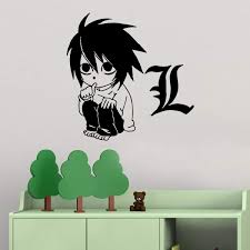 Maybe you would like to learn more about one of these? Funny Anime Vinyl Wall Decal Death Note Little L Manga Death Note L Chibi 1200x1200 Wallpaper Teahub Io