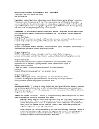 Ask students to brainstorm types of documents they think would fit into each category. Primary And Secondary Sources Lesson Plan