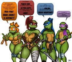 Teenage mutant ninja turtles hentai