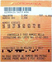 Probabilita' di vincita numeri giocati 1 2 3 4 5 6 2 3 4 5 6 7 8 9 10 8. 10 E Lotto Numeri Fortunati Felici Fa Vincere 400 Euro Alla Prima Previsione Realizzata