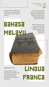 1) bahasa melayu berfungsi sebagai lingua franca, 2) bahasa. Yayasan Alam Melayu Sriwijaya Malaya Sebagai Bahasa Pengantar Untuk Berkomunikasi Pada Masa Itu Bahasa Melayu Digunakan Sebagai Bahasa Pengantar Dalam Pendidikan Perdagangan Dan Pemeritahan Masa Sriwijaya Hal Tersebut Terlihat Dalam Bahasa Yang