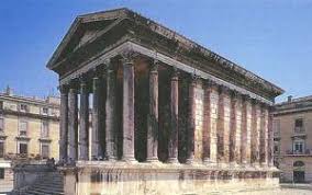 The maison carree is considered to be one of the purest forms and best preserved of all. Maison Carree Nimes