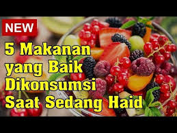 Pengertian makanan sehat adalah makanan yang mengandung banyak gizi yang memang sudah seimbang sesuai dengan menu 4 sehat 5 sempurna. 5 Makanan Yang Baik Di Konsumsi Saat Sedang Haid Youtube