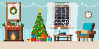 Download 1,474 christmas living room cartoon stock illustrations, vectors & clipart for free or amazingly low rates! 2 713 Christmas Living Room Stock Illustrations Cliparts And Royalty Free Christmas Living Room Vectors