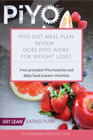 Use 1 / 2 packed cup (38 g/ 1.3 oz) flax meal or about 3 / 4 cup (75 g/ 2.7 oz) almond flour. Review Piyo Meal Plan Diet For Weight Loss With Free Printables Plan A Healthy Life Plan A Healthy Life