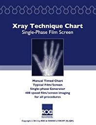 Amazon Com Xray Technique Chart Single Phase Film Screen