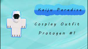 How To Make Protogen​ Outfit​ (Kaiju Paradise) - YouTube