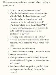 Here Are Some Questions To Consider When Creating A Government From Http Thewritingcafe Tumblr Com Post 62293639585 H Writing Fantasy Writing A Book Writing