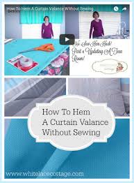 Measure the excess length first, figure out how much excess length you need to remove. How To Hem Curtains Without Sewing Anne P Makeup And More