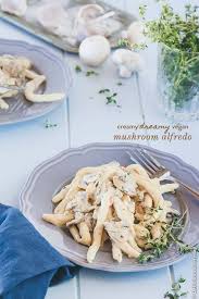 Creamy Vegan Mushroom Alfredo Vegan Dairy Free Delicious Everyday