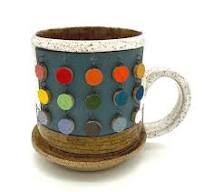 Test Tile Mug with Kiln, Buckets, Clay Boxes, Tools, a Wheel and 15 Test  Tiles (Best suited for left handed drinkers) — Kate Schroeder Ceramics