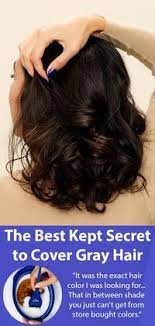 Simple Solution For Coloring Gray Hair I Love This It Has Saved Me Bundles Of Money So Easy To Use And Alwa Hair Maintenance Covering Gray Hair Hair Color