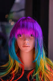 You'll find inspiration for blunt bangs, wispy bangs, choppy bangs, parted bangs, and more. Blue Haired Girl Doll With Blue Hair Photo Free Mannequine Image On Unsplash