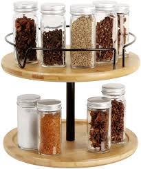 It's the wrong book it's the wrong edition other. Amazon Com Simesove Lazy Susan Turntable 10inch Bamboo Spinning Spice Rack Holder Kitchen Cabinet Counter Top Organizer 360 Degree Turntable Turning Table