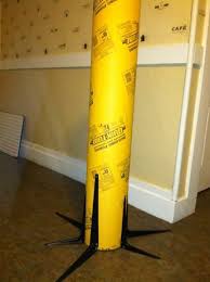 Our Tree For Our Base I Used Giant Cardboard Tube Pieces Tree Props Diy Shelves Diy Tree