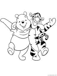Free printable pooh bear coloring pages. Winnie The Pooh Coloring Pages Cartoons Pooh Bear 5 Printable 2020 6991 Coloring4free Coloring4free Com