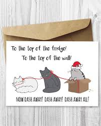 Funny Holiday Card Printable Christmas Cards Funny Cats Christmas Cards Santa Paws Cat Card Diy Funny Christmas Card Digital Downloads Funny Cat Christmas Cards Cat Christmas Cards Funny Christmas Cards