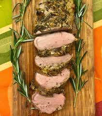 Herb Crusted Roasted Pork Tenderloin Recipe Pork Tenderloin Recipes Pork Roast Pork