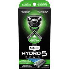Schick hydro 5 blade razor cartridge refill 4 each. Schick Hydro 5 Sensitive Razor Razors Beauty Health Shop The Exchange