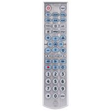 Ge 6 Device Universal Remote Brushed Silver