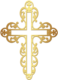 Golden Cross Png Clipart Clip Art Cross Drawing Free Clip Art