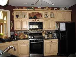 Cream And Black Kitchen Ideas 2012 Kitchendecorate Net Kitchen Cabinets With Black Appliances Best Kitchen Cabinets Kitchen Colors