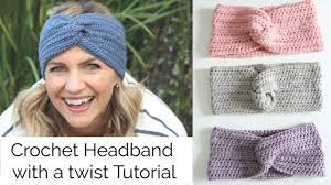 These 13 free knitting patterns will show you how to knit a headband in no time! Simple Crochet Headband With A Twist Tutorial Youtube