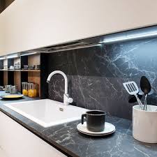 clean marble countertops with baking soda