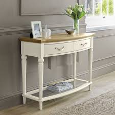Check spelling or type a new query. Montreux Oak Antique White Console Table Oak Furniture Uk