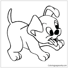 Dog, wolf, kitten, unicorn, coloring pages for kids, my little pony, paw patrol. Coloring Pages Of Baby Puppies Coloring Pages Blog Mobile