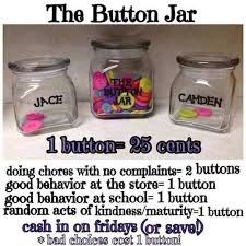 The Button Jar Reward System Chores For Kids Kids