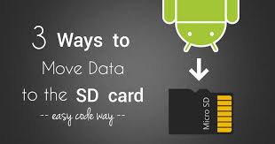 Again, tap on and then on move. 3 Ways To Transfer Data To The Sd Card In Android Phone