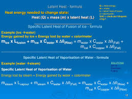 How to calculate the amount of heat to change the temperature of water and the energy that you need to know about the heat of fusion and vaporization in this case since it's boiling the heat of vaporization because we're turning liquid. Ppt Temperature And Heat Powerpoint Presentation Free Download Id 3080166