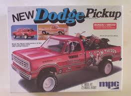Dodge Truck Model Kits Dodge Pickup Mpc 1 25 Factory Sealed Vtg 1976 Truck Model Kit 2 Dirt Model Cars Kits Model Kit Plastic Model Cars