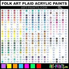 Apple Barrel Acrylic Paint Color Chart Www