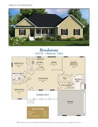 Please enjoy the photos and floor plans. Brookstone Custom Home Plan Trinity Custom Homes
