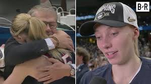 Alex Phillip reacts to Male Collegiate Athlete of the Year Award