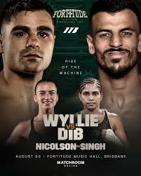 Just announced 📣 Jake Wyllie will be in an all-Australian Lightweight  showdown against Youssef Dib ⚔️ Skye Nicolson continues her pursuit of a  world title at Super Bantamweight in the chief support.