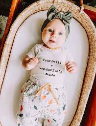 Baby Girl Headbands Newborn Bows Infant Top Knots Baby Etsy