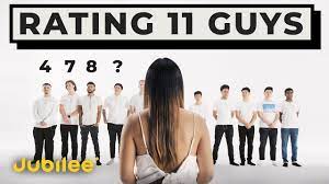 The answers are not random. 11 Vs 1 Rating Guys By Looks Personality Versus 1 Youtube