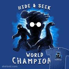 Hide Seek Fandom Funny Shirt Woot Childrens Games