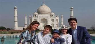 Maybe you would like to learn more about one of these? Justin Trudeau Family Visit Taj Mahal
