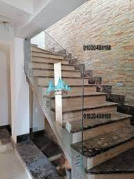 درابزين من جلاس سيتى stairs home decor home