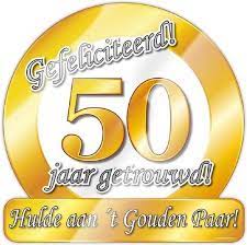 Bol Com Huldebord 50 Jaar Getrouwd